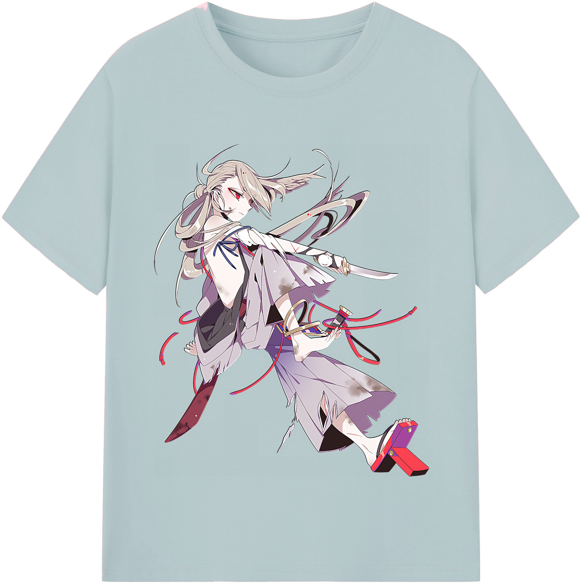 （画像用） 刀剣乱舞 Touken Ranbu 綿100％半袖Tシャツ（フロントプリント）